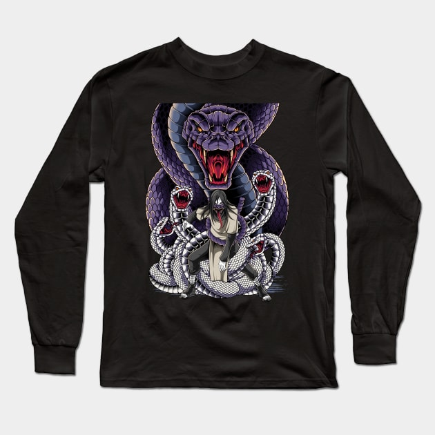 Snake Mode Long Sleeve T-Shirt by K2Gproject